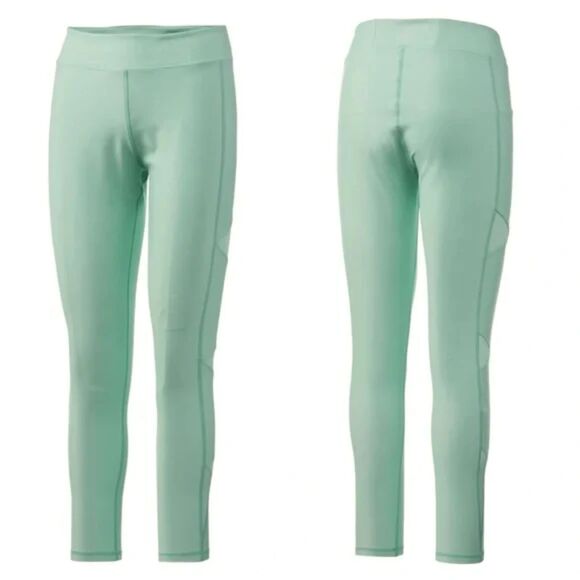 HUK Reel On Leggings Beach Glass Green LARGE Pockets Fishing SPF UPF - Picture 1 of 6